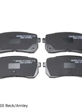 Beck/Arnley Disc Brake Pad Set 089-1800                                     - 089-1800 - Image 3