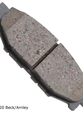 Beck/Arnley Disc Brake Pad Set 089-1811                                     - 089-1811 - Image 2