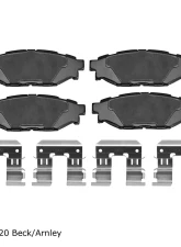 Beck/Arnley Disc Brake Pad Set 089-1811                                     - 089-1811 - Image 3