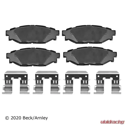 Beck/Arnley Disc Brake Pad Set 089-1811 - 089-1811