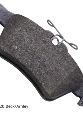 Beck/Arnley Disc Brake Pad Set 089-1812                                     - 089-1812 - Image 2