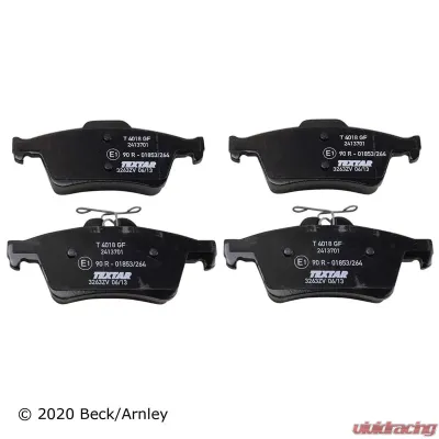 Beck/Arnley Disc Brake Pad Set 089-1812 - 089-1812