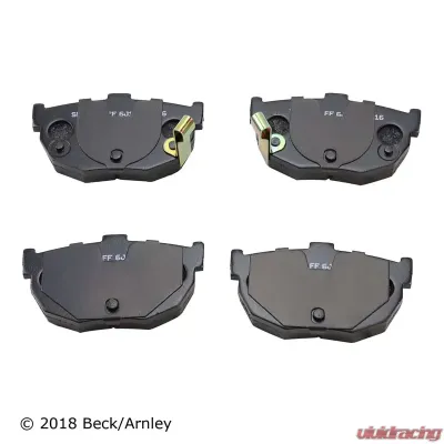 Beck/Arnley Disc Brake Pad Set 089-1823 - 089-1823