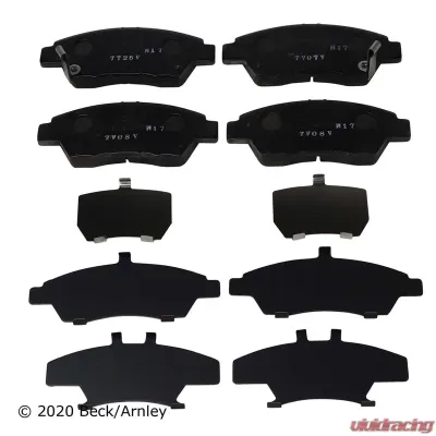 Beck/Arnley Disc Brake Pad Set 089-1828 - 089-1828