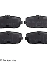 Beck/Arnley Disc Brake Pad Set 089-1872                                     - 089-1872 - Image 3