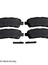 Beck/Arnley Disc Brake Pad Set 089-1885                                     - 089-1885 - Image 3
