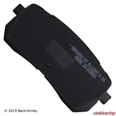 Beck/Arnley Disc Brake Pad Set 089-1900 - 089-1900