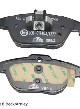 Beck/Arnley Disc Brake Pad Set 089-1924                                     - 089-1924 - Image 2