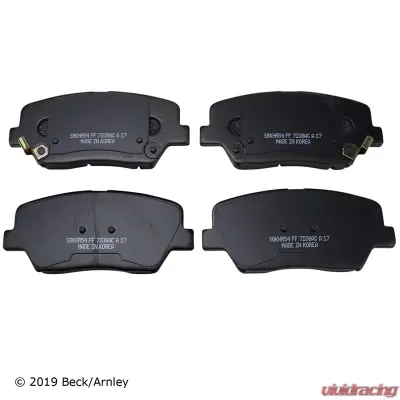 Beck/Arnley Disc Brake Pad Set 089-1931 - 089-1931