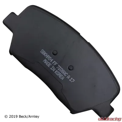 Beck/Arnley Disc Brake Pad Set 089-1931 - 089-1931