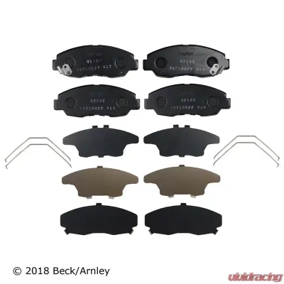 Beck/Arnley Disc Brake Pad Set 089-1946 - 089-1946