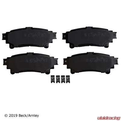 Beck/Arnley Disc Brake Pad Set 089-1949 - 089-1949