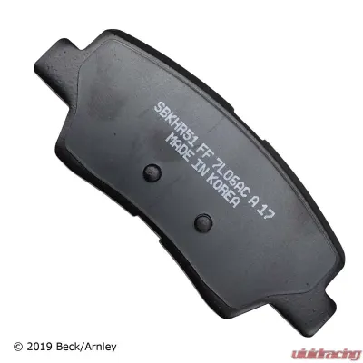 Beck/Arnley Disc Brake Pad Set 089-1956 - 089-1956