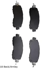 Beck/Arnley Disc Brake Pad Set 089-1961                                     - 089-1961 - Image 4