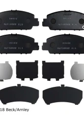 Beck/Arnley Disc Brake Pad Set 089-1970                                     - 089-1970 - Image 3