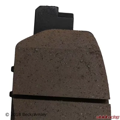 Beck/Arnley Disc Brake Pad Set 089-1970 - 089-1970