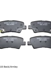 Beck/Arnley Disc Brake Pad Set 089-1973                                     - 089-1973 - Image 3