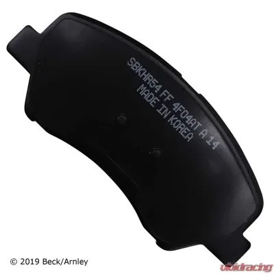 Beck/Arnley Disc Brake Pad Set 089-1975 - 089-1975