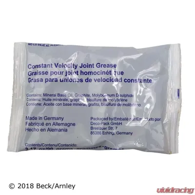 Beck/Arnley CV Joint Boot Kit 103-3000 - 103-3000