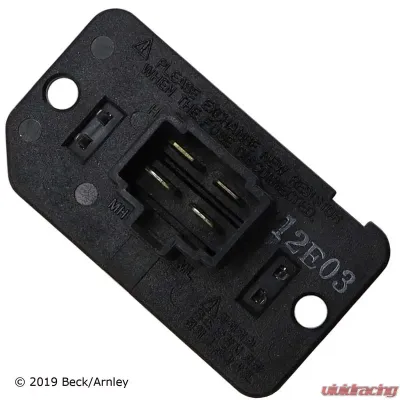 Beck/Arnley HVAC Blower Motor Resistor 204-0084 - 204-0084