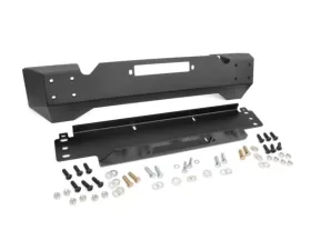 Rough Country Front Stubby Winch Bumper Jeep Wrangler TJ Wrangler TJ Unlimited Wrangler YJ 1987-2006