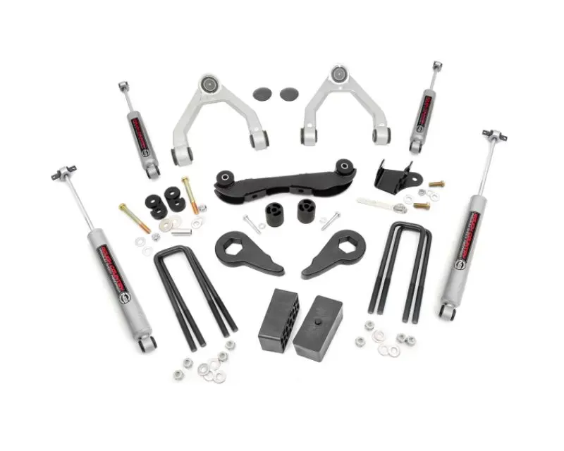 Rough Country 2-3" Lift Kit Rear Blocks Chevy C1500 | K1500 Truck & SUV 4WD 88-99 - 16530