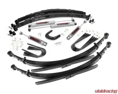 Rough Country 4 Inch Lift Kit 56 Inch RR Springs - 255-88-9230