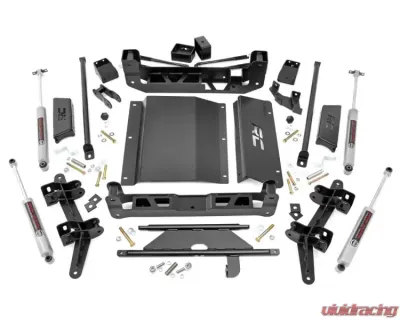 Rough Country 4" Lift Kit with Premium N3 Chevy GMC 1988-1999 - 27430