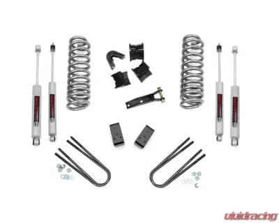 Rough Country 4" Suspension Lift Kit Rear Blocks Ford F-100 F-150 1970-1976 - 445-70-76.20