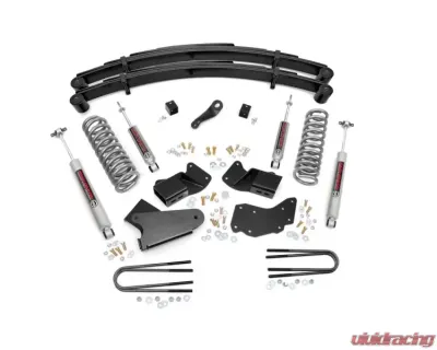 Rough Country 4" Suspension Lift Kit with Rear Springs Ford Bronco II 1984-1990 - 48530