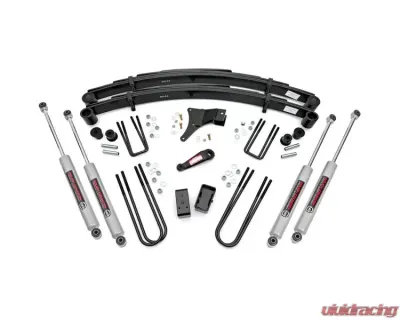 Rough Country 4" Lift Kit Ford F-350 1982-1985 - 4918230