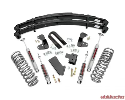 Rough Country 2.5" Suspension Lift Kit with Leaf Springs Ford F-150 1980-1996 - 51030