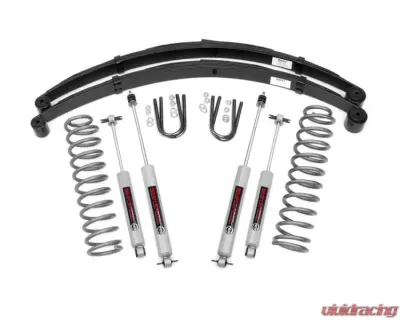 Rough Country 3 Inch Lift Kit with N2.0 Shocks for 1984-2001 Jeep Cherokee - 630N2