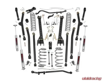 Rough Country 4" Lift Kit Long Arm Jeep Wrangler TJ Unlimited 2004-2006 - 63830