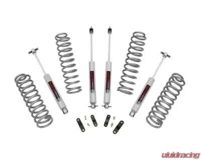Rough Country 2.5" Suspension Lift Kit with Premium N3 Jeep Wrangler JK Unlimited 2WD 4WD 2007-2018 - 67930
