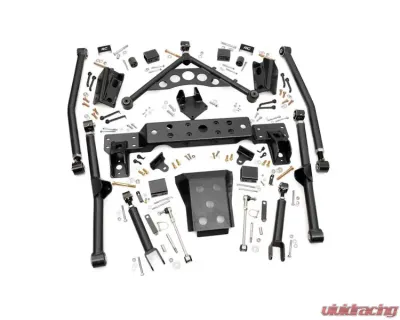 Rough Country Long Arm Upgrade Kit 4" Lift Jeep Grand Cherokee WJ 4WD 1999-2004 - 90900U
