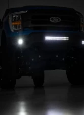 Rough Country High Clearance Front Bumper LED Lights and Skid Plate Ford F-150 2WD | 4WD 2021-2023                                     - 10809A - Image 5