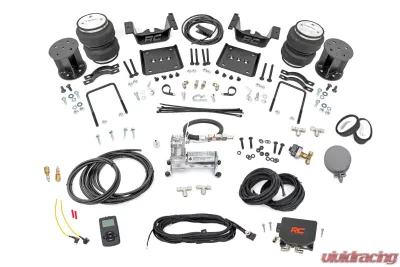 Rough Country Air Spring Kit with Compressor Wireless Controller for 2007-2019 Chevy Silverado 1500 - 100054WC