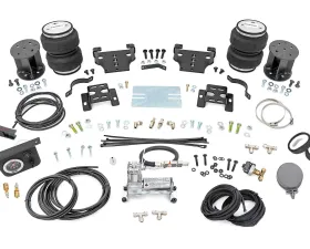 Rough Country Air Spring Kit w/Onboard Air Compressor 11-1 | 4 - 12-1 | 4 Chevy Silverado 2500 HD GMC Sierra 2500 HD 2001-2010