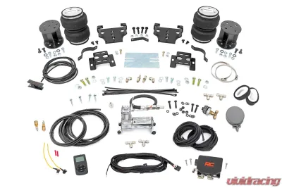 Rough Country Air Spring Kit with Compressor Wireless Controller for 2001-2010 Chevy Silverado 2500 - 100064WC