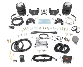 Rough Country Air Spring Kit w/ Compressor Wireless Controller 0-6 inch Lift