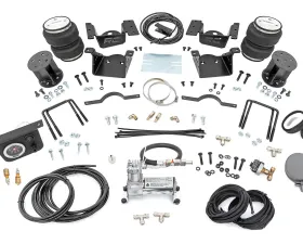 Rough Country Air Spring Kit w/Onboard Air Compressor 10-1 | 4 - 11-1 | 4 Chevy Silverado GMC Sierra 2011-2019