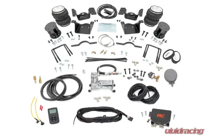 Rough Country Air Spring Kit with Compressor Wireless Controller for 2011-2019 Chevy/GMC 7.5" Lift - 100074WC