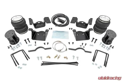 Rough Country Air Spring Kit 10-1 | 4-11-1 | 4 without Onboard Air Compressor Chevy Silverado 2500 HD 3500 HD GMC Sierra 2500 HD 3500 HD 2WD | 4WD 2011-2019 - 100074