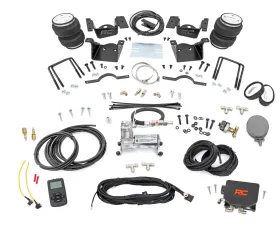 Rough Country Air Spring Kit w/ Compressor Wireless Controller 0-7.5 inch Lift