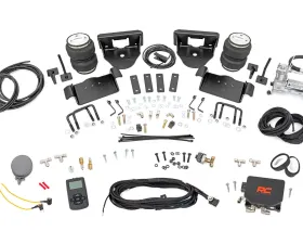 Rough Country Air Spring Kit w/ Compressor Wireless Controller 0-6 inch Lifts
