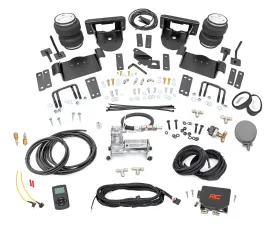 Rough Country Air Spring Kit w/ Compressor Wireless Controller 0-6 inch Lifts
