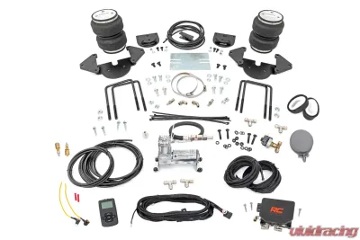 Rough Country Air Spring Kit with Compressor Wireless Controller for 2019-2024 Chevrolet Silverado 1500 & GMC Sierra - 10011WC