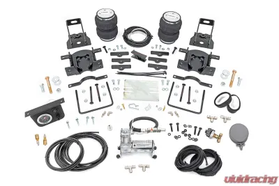 Rough Country Air Spring Kit w/Onboard Air Compressor Stock Height Ford F-250 Super Duty F-350 Super Duty 2005-2016 - 10023C