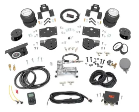Rough Country Air Spring Kit w/ Compressor Wireless Controller 4 Inch Lift Kit